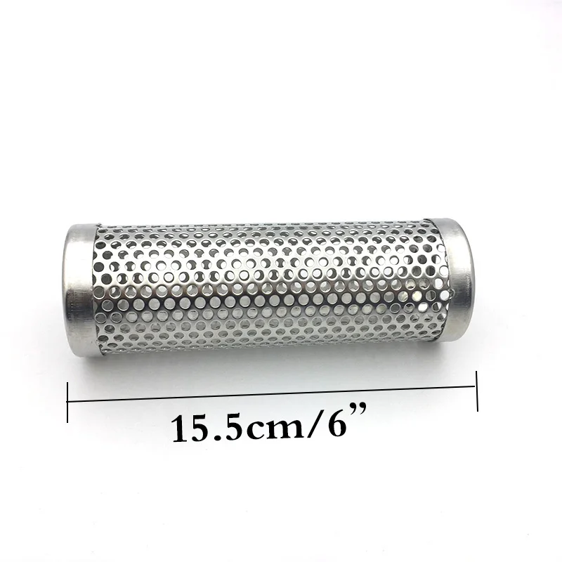 BBQ Smoke Generator Tube Stainless Steel Grill Smoking Mesh Cube Barbecue Smoker Box Wood Pellet Kitchen Outdoor Camping Tools