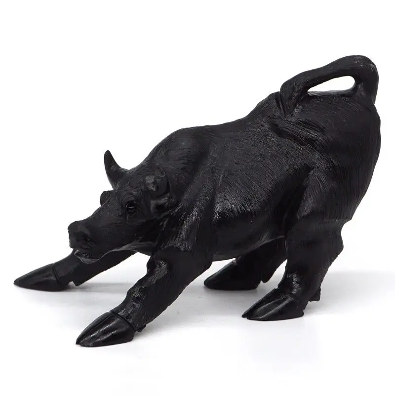 

Статуя коровы черная обсидиана каменная Статуэтка кристалл исцеления Рейки дома Decor2. 83"