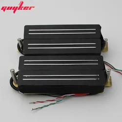 A Set Of High Power Guitar 8 String Humbucker Pickup Black