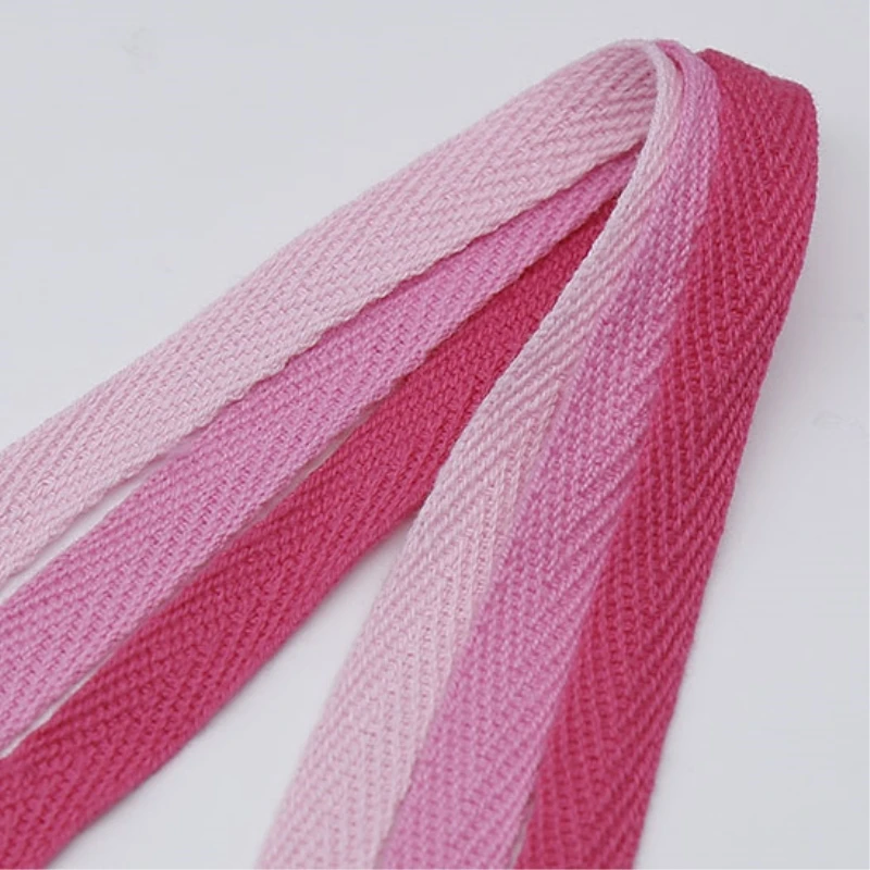 2Cm Breed 50 Yards/Lot 21 Garens Puur Katoen Rand-Wrapping Strips Voor Naaien Visgraat Singels Een lot Een Kleur