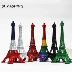 7 Inch (18 cm) Parijs Metalen Kleurrijke Kleur Eiffeltoren Middelpunt voor Bruiloft Decration Home Decoratie Accessoires