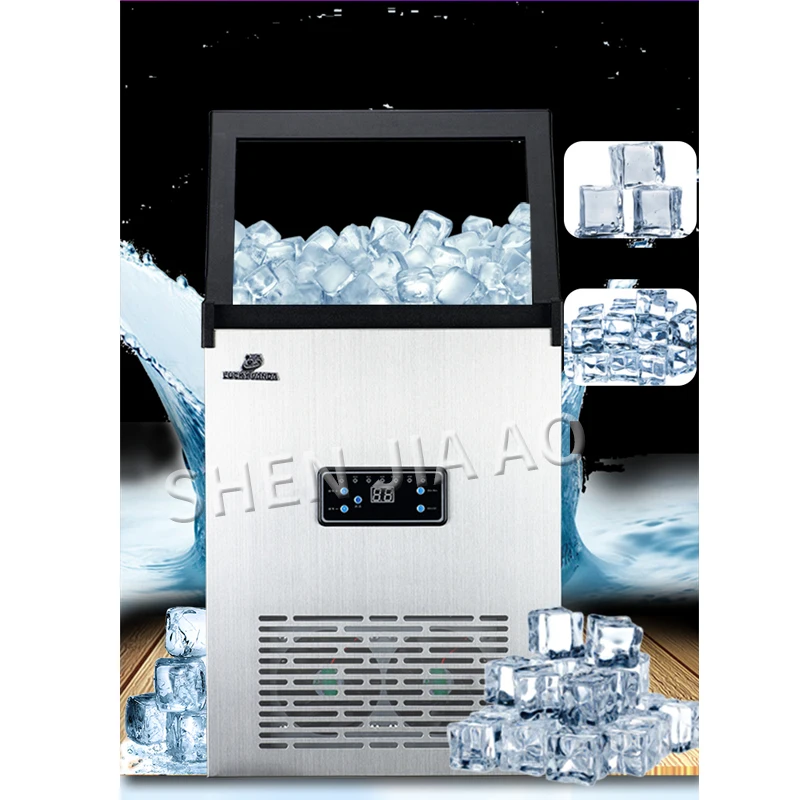 70KG/24H Ice Production commercial ICE MAKER Electric Ice cube maker for tea shop/bar/large capacity ice making machine