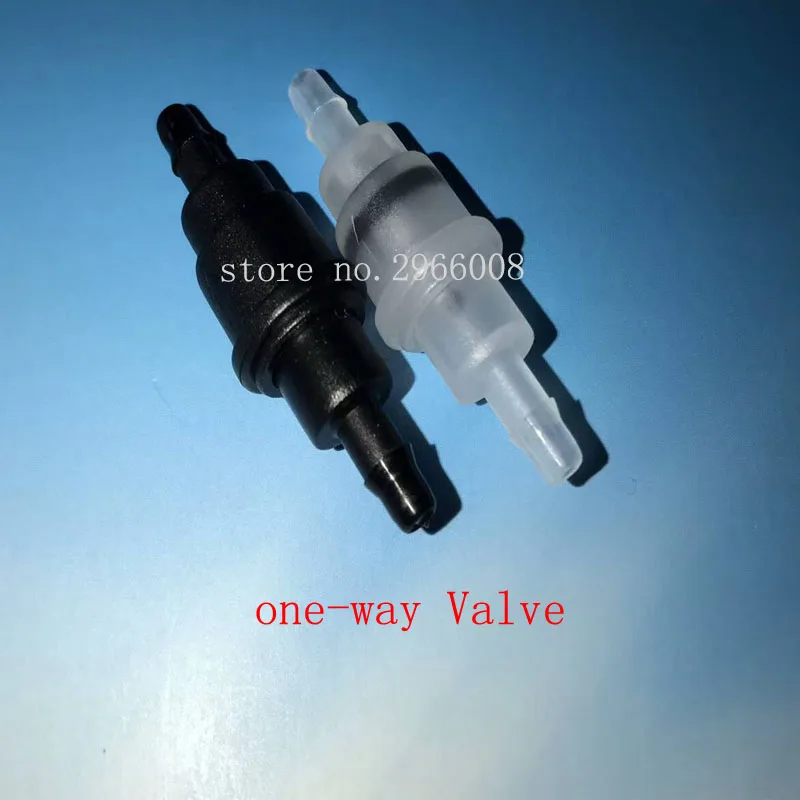 free shipping !10pcs one way valve printer ink control single line valve for uv solvent printer used for preventing ink backflow