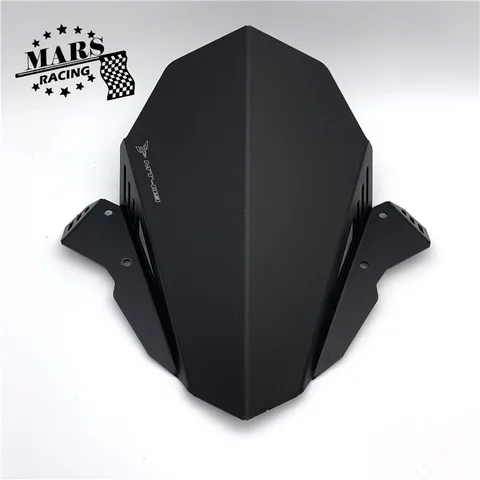 Алюминиевый комплект дефлектора лобового стекла мотоцикла подходит для YAMAHA MT-09 MT 09 2017 2018 2019 MT09 FZ09 FZ-09 17-19 дюймов