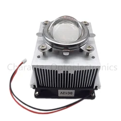 LED Heatsink Cooling Radiator + 60 90 120 Degrees Lenes + Reflector Bracket + Fans For High Power 20W 30W 50W 100W LED