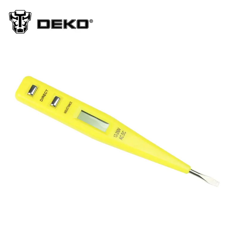 DEKOPRO Electric Power Multifunction Digital Voltage Test Pen