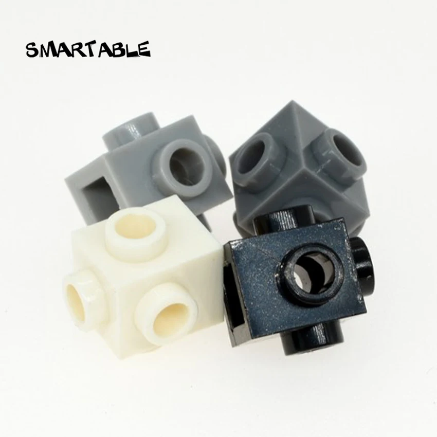 Smartable Technische Baksteen Speciale 1x1 met Studs op 4 Zijden Bouwstenen Onderdelen Speelgoed Voor Kinderen Compatibel 4733 30 stks/partij