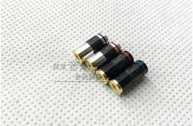 2pcs Carbon fiber MMCX assembly socket UE900 SE535 SE215 W10MMCX female assembly head