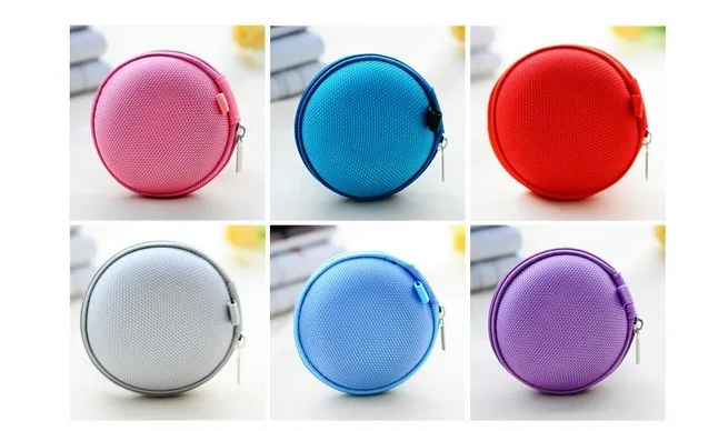 earphone bag Coin Purse Storage bag Charger data cable box 50pcs