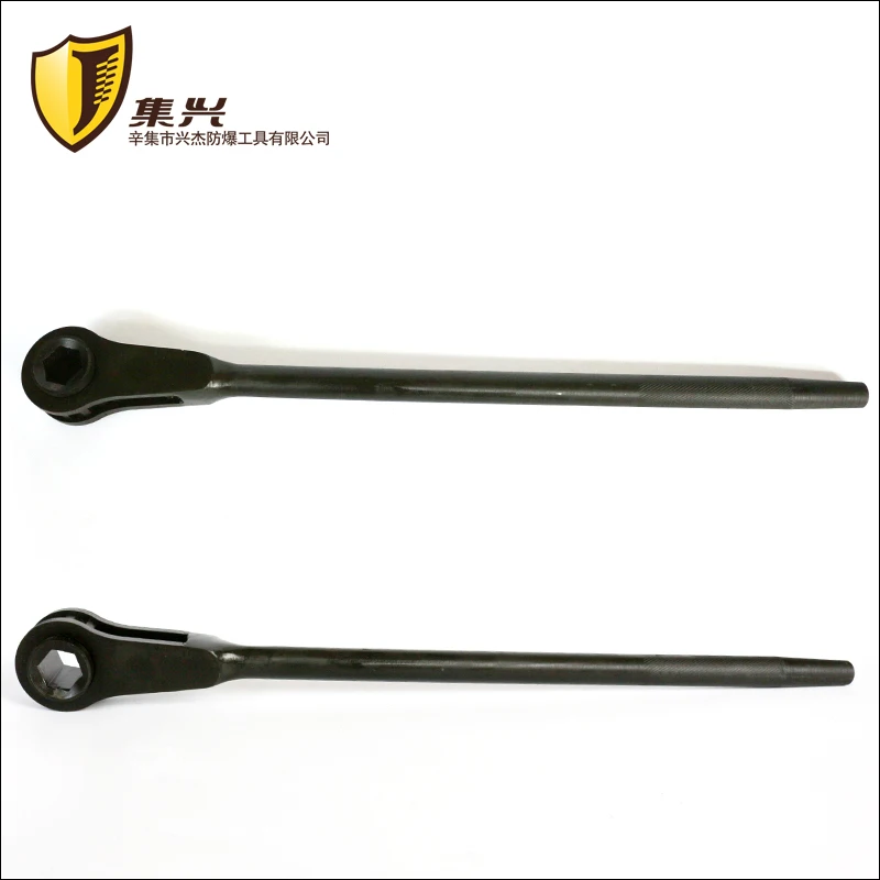 24 mm,27mm heavy Ratchet  Handle Rrench, one-way ratchet wrench, hexagonal ratchet wrench, dedicated to railways