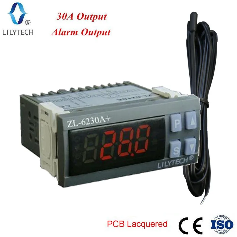 ZL-6230A+, 30A Output, Digital, Temperature Controller, Thermostat, Lilytech