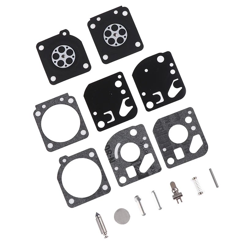 15PCS/SET Carburetor Carb Gasket Diaphragm Repair Rebuild Kit Fit For Zama RB-29 Carb Blower Trimmer