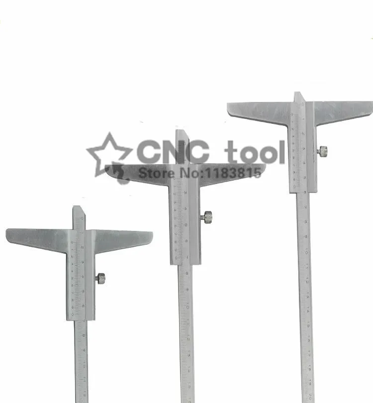 Free shipping The amount of depth gauge 0-300mm 0.02mm depth depth vernier caliper vernier caliper Measuring tool