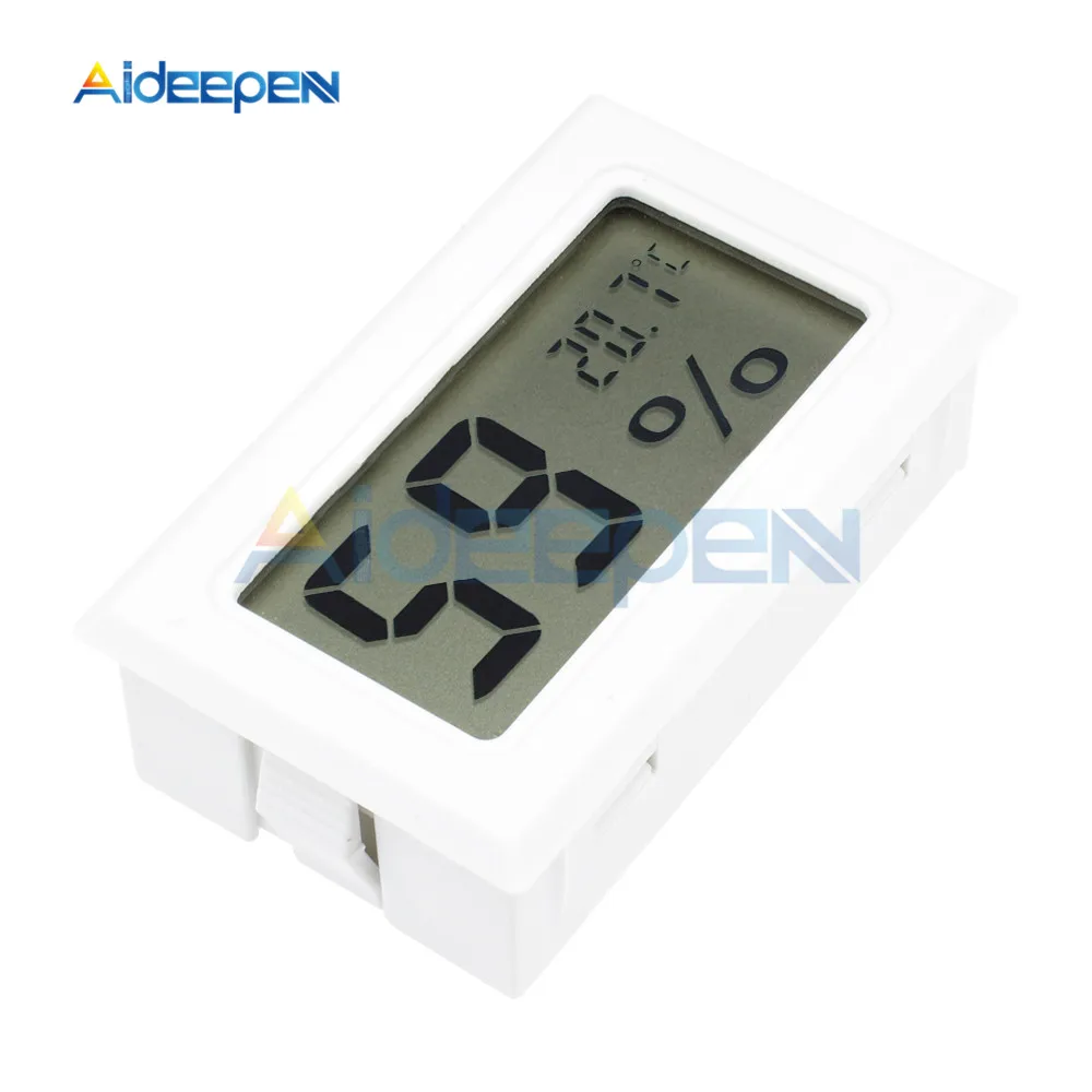 Mini Digital LCD Indoor Convenient Temperature Sensor Humidity Meter Thermometer Hygrometer Gauge 50~110 Degree