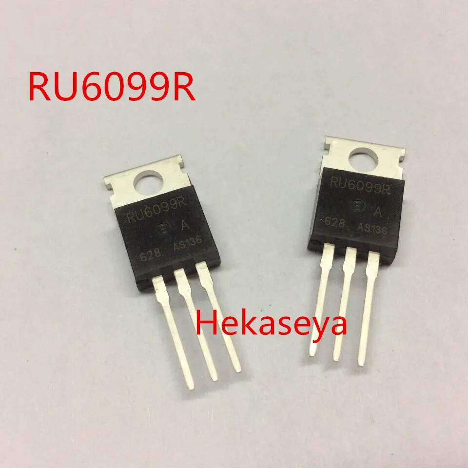 

10pcs/lot RU6099R RU6099 mos tube 120A 60V TO-220 Brand New inverter field effect transistor