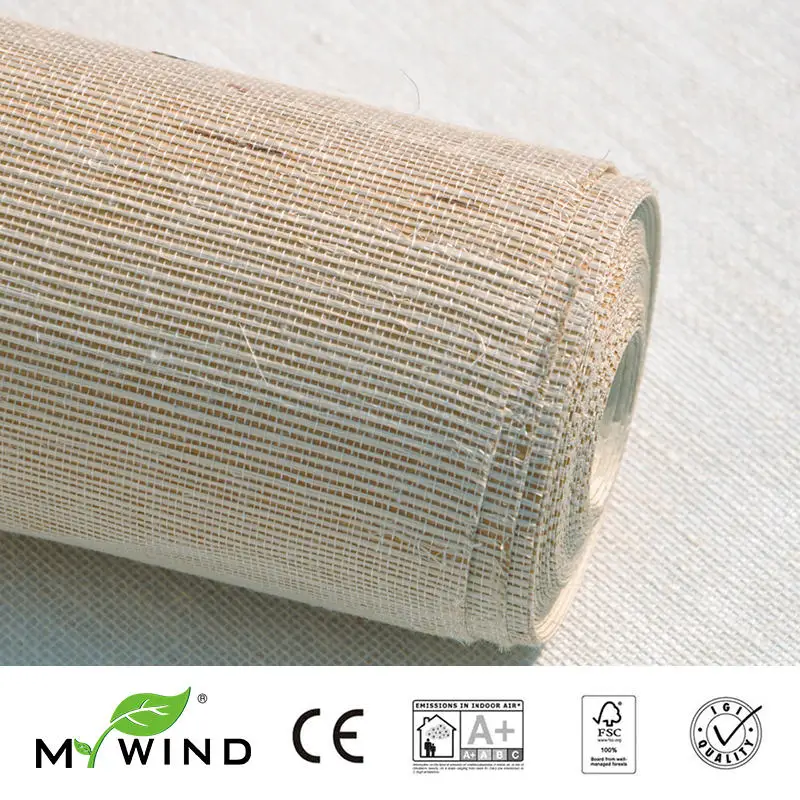 

Коллекция 2019 года, обои MY WIND Grasscloth, 3D обои из сизаля, европейские винтажные декоративные обои для детской спальни