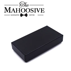 Mahoosive Bow tie Gift Box Organizer Men Wedding tie Handwork Plaid Butterfly tie Gifts caja madera Bowtie Necktie boxes