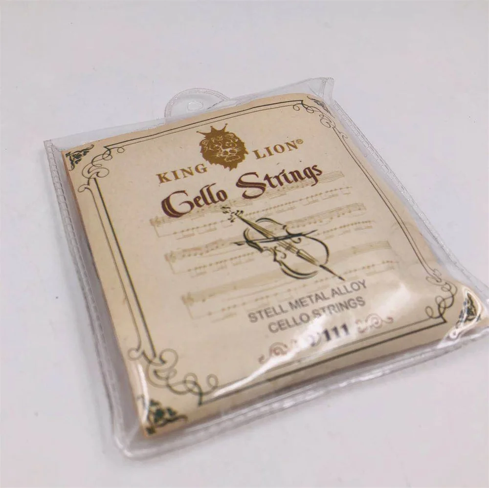 1 set of KING LION 3/4-4/4 size cello strings magaluma 4/4 V111