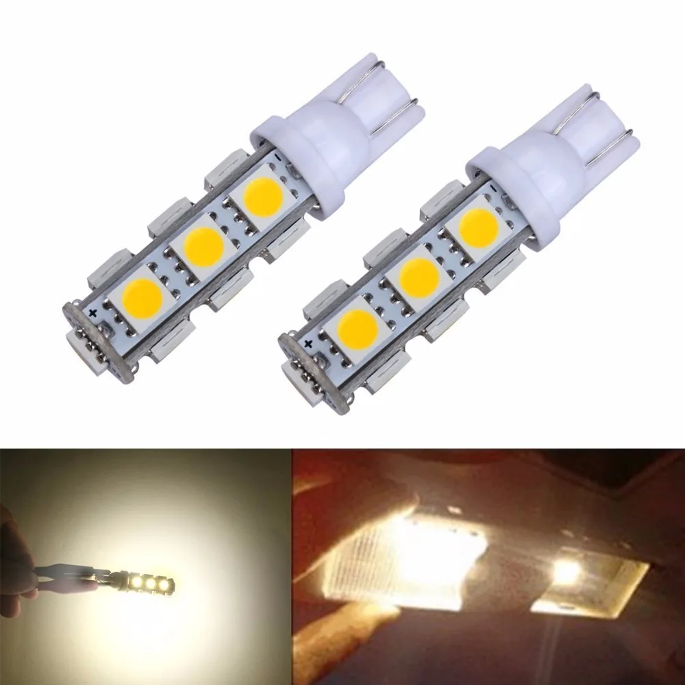 Lampada T10 Pingo Pingao 13 Leds Smd 5050 Branco/Vermelho/Amarelo