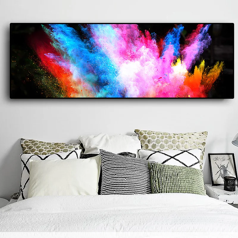 

Color Could Dream Abstract Canvas Painting Black Posters and Prints Scandinavian Wall Art Picture for Living Room Cuadros decor