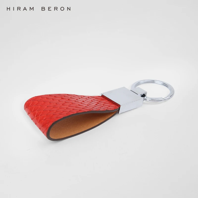 

Hiram Beron Key Keeper Python Skin Designer Key Holder Genuine Leather Bag Accessories Luxury Gift Dropship