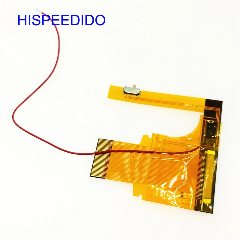 HISPEEDIDO  Ribbon Cable Backlight Adapter Brightness adjust for Gameboy Advance GBA 32 pin Pins Flex cable with Switch