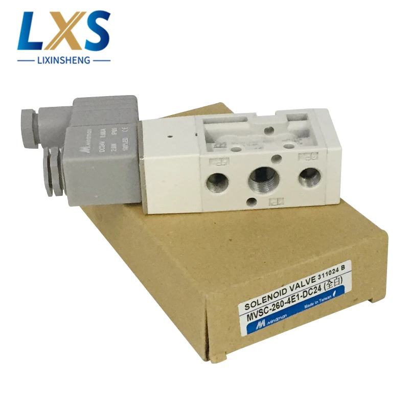 Đài loan MINDMAN Khí Nén Solenoid Van MVSC-260-4E1-DC24V