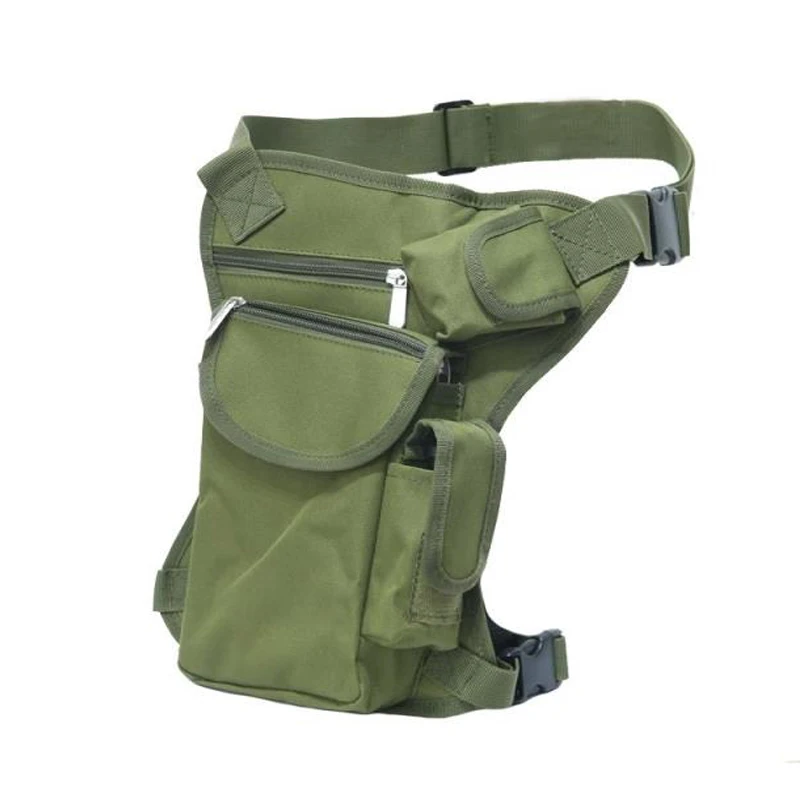 TAK YIYING Hunting Waist Pack Nylon Drop Leg Bag  Motorcycle Belt Pouch Multi-purpose Messenger Shoulder Bag