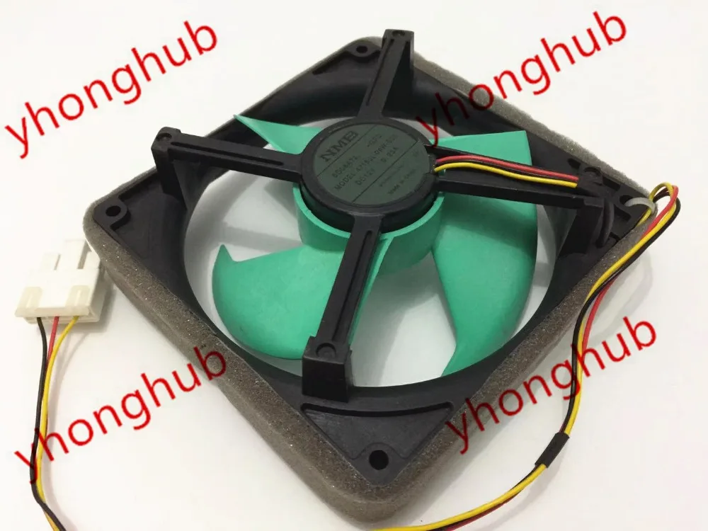 

NMB-MAT 4715JL-04W-S29 5G06A72 Refrigerator Fan DC 12V 0.23A 125x125mm 3-Wire