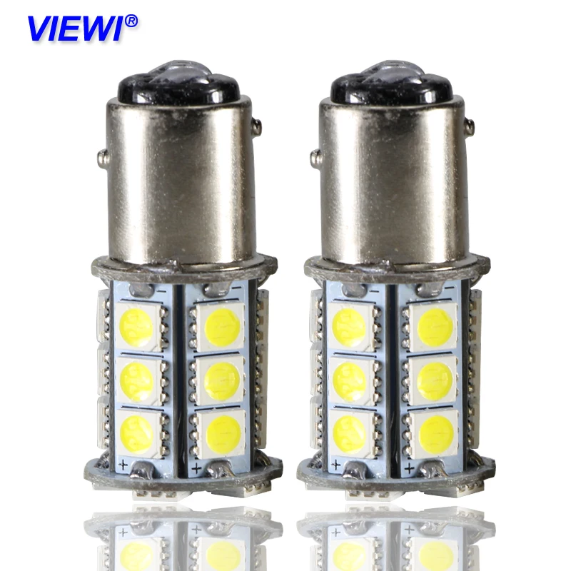 4X S25 1157 BAY15D P21/5W Canbus Led Car Turn Lights Dc 12v 24V 4W Super Auto Signal Brake Tail Lamp 12 24 V Volt Backup Blub