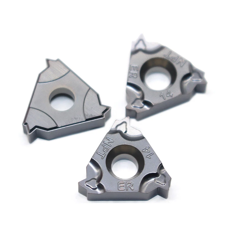 16ERM 27NPT 18NPT 14NPT 11.5NPT 8NPT IC908 60 угол Резьбонарезной инструмент Вольфрам карбидная вставка резьботокарный станок с резьбовой головкой, режущий инструмент