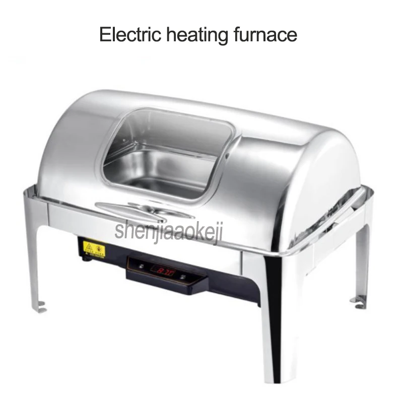 

AT-SP148-B Commercial Fully flip-type heating buffet stove Electric heating furnace Hotel restaurant Buffay furnace 220v /110v