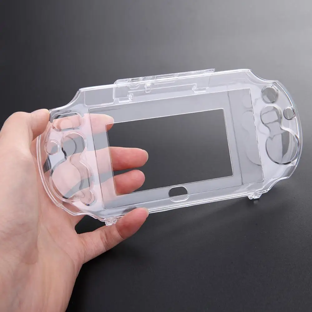 1-3 pçs claro caso duro transparente capa protetora escudo pele para sony psv2000 psvita ps vita psv 2000 protetor de corpo de cristal
