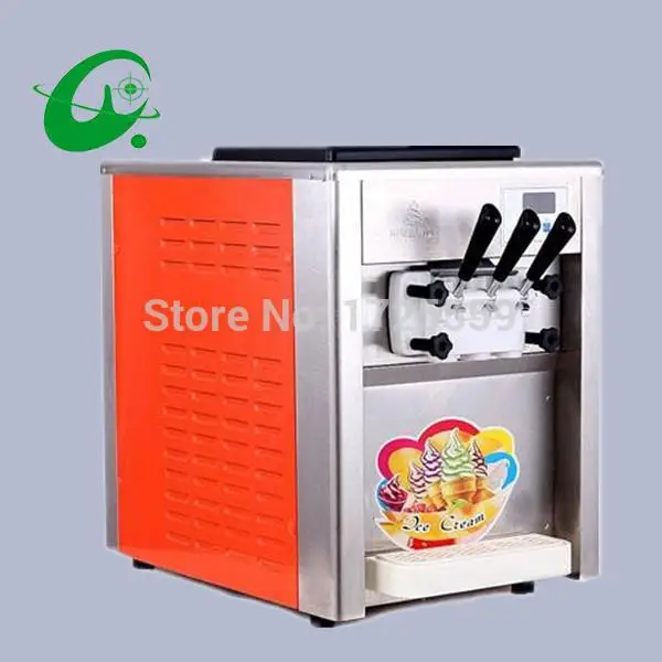 Commercial Soft Ice Cream Machine, 18L/H BQL-818T Of Ice Cream Maker For Sale