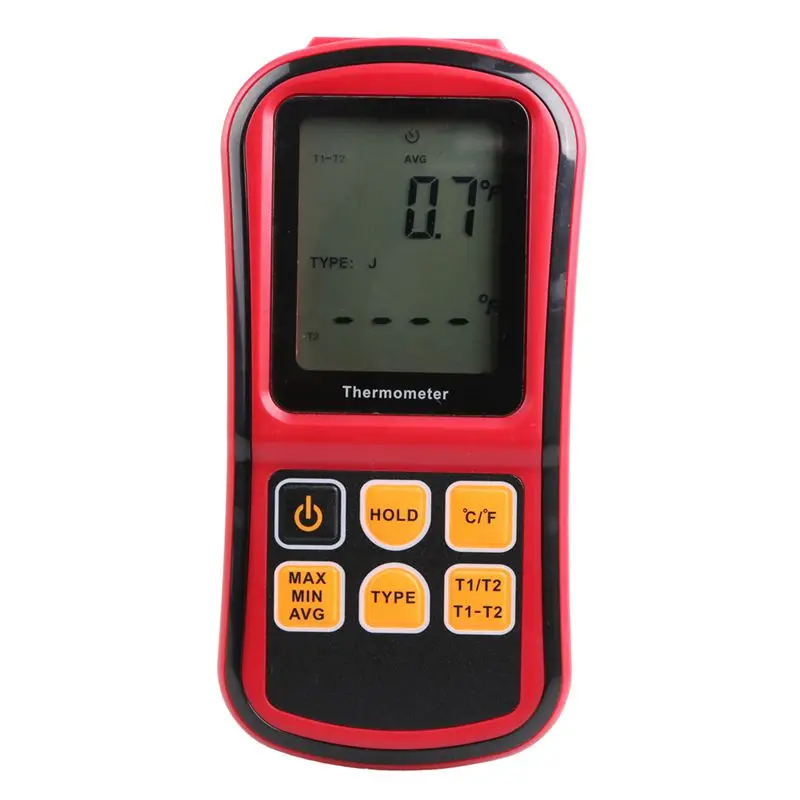 Thermocouple Thermometer -50~300 Degree Industrial Temperature Meter J K T E N R S Type Thermocouple Temperature Tester GM1312