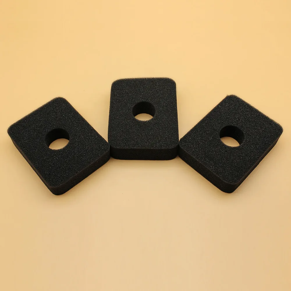 3Pcs/lot Air Filter For HONDA GX160 GX200 GX140 CHINESE 168F 170F 4-Stroke Small Engine Petrol Generator Parts Square-Type