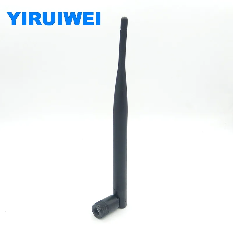 Antena 5dbi sma fêmea 2.4ghz, antena para transmissor ou módulo receptor de áudio e vídeo sem fio de 2.3-2.8ghz