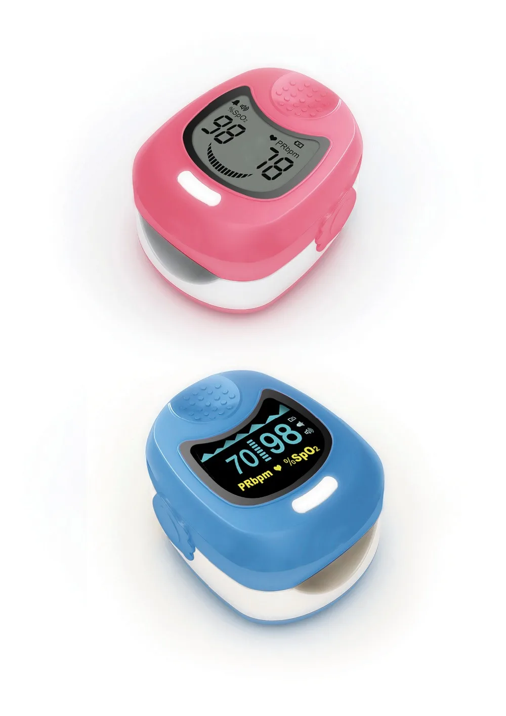 Contec Pediatric Baby Heart Rate Children Fingertip Pulse Oxygen Blood SPO2 pediatric Oximeter Monitor Oximetro Home CMS50QA