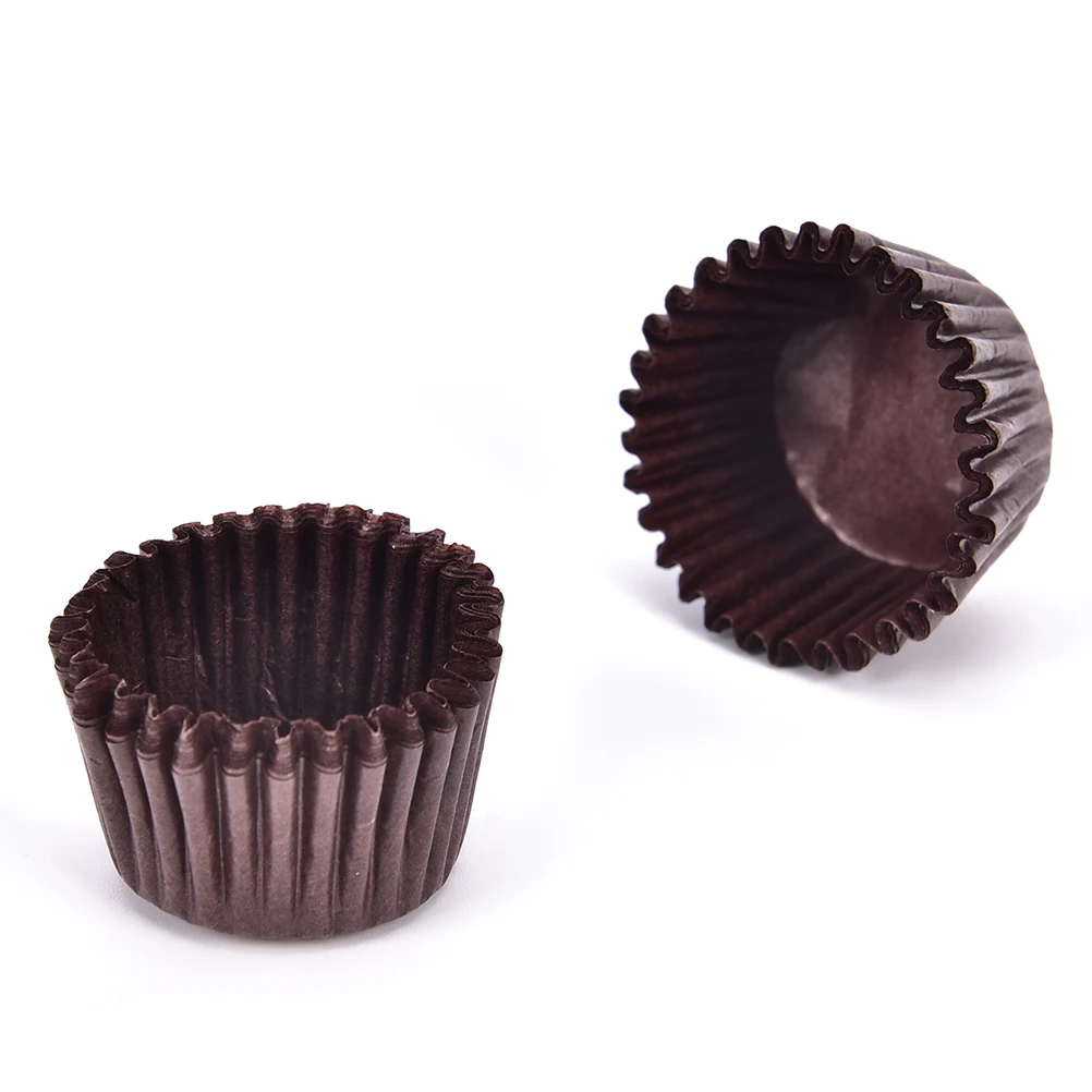 500Pcs Thicken Muffin Cupcake Paper Cups Liner Cake Decoration Tools Party Tray Cake Mold Kitchen Accessories Whosesale