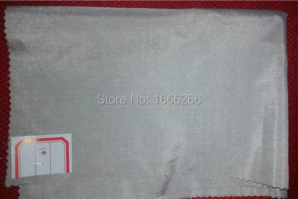 

metallic fabric emf shielding fabric conductive textile YSILVER1#