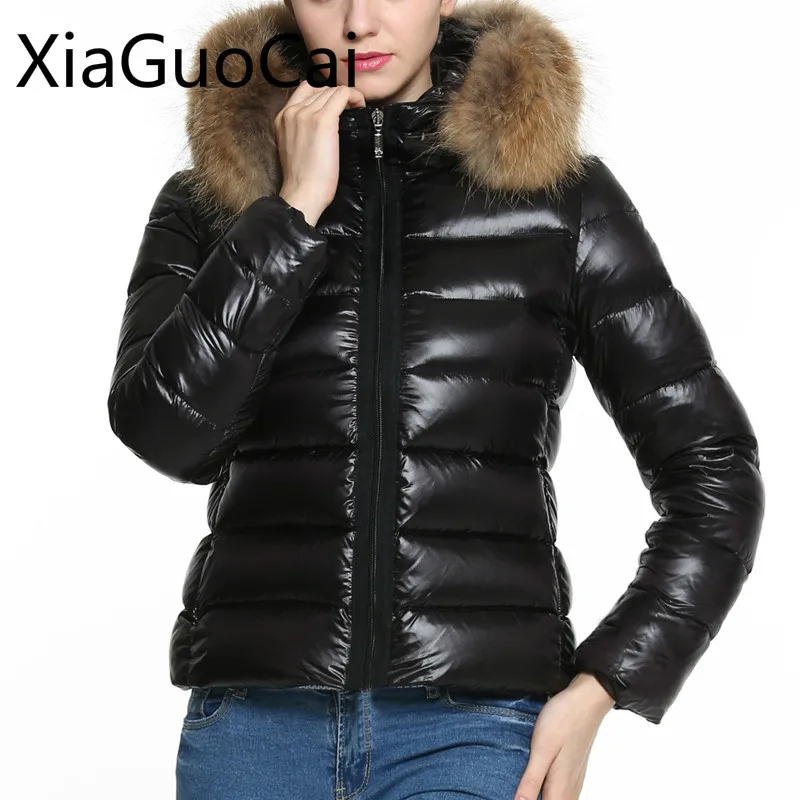 Super Brand Quality Women Leather Jackets Fur Hooded Waterproof Ladies Coats Zipper Outwear Big Size Coats Drop Shipping W10 35