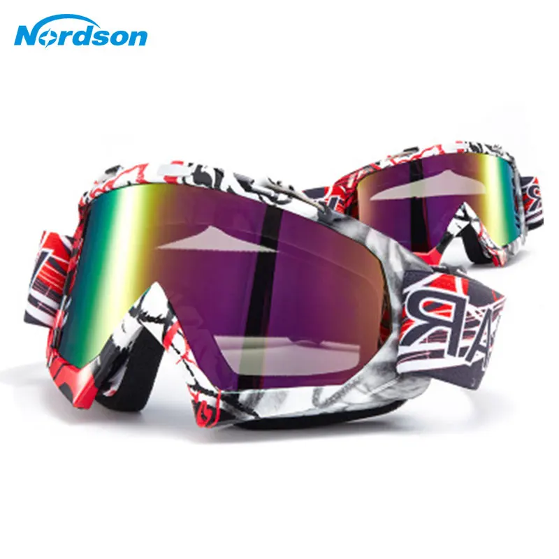 Nordson Motorcycle Goggles For ATV Off Road Dirt Bike DustProof Racing Glasses Anti Wind Eyewear MX