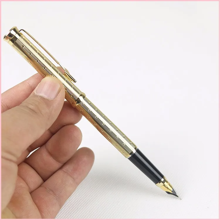 Yong Sheng  all-metal 322 90's classic iridium diamond gift fountain pen calligraphy pen reminiscence teacher gift collections