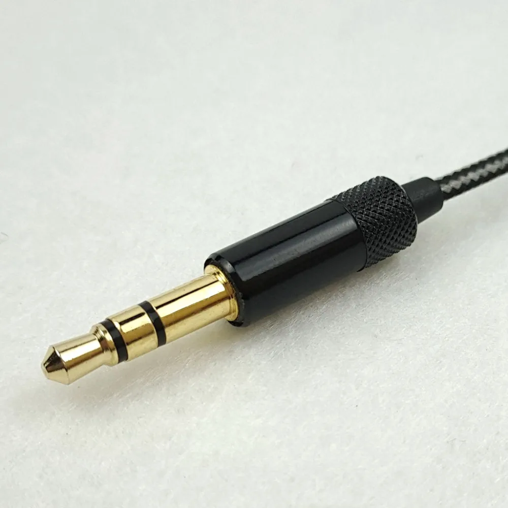 3.5mmジャック付きソフトイヤホンケーブル,交換用ワイヤー,ヘッドホンアクセサリー