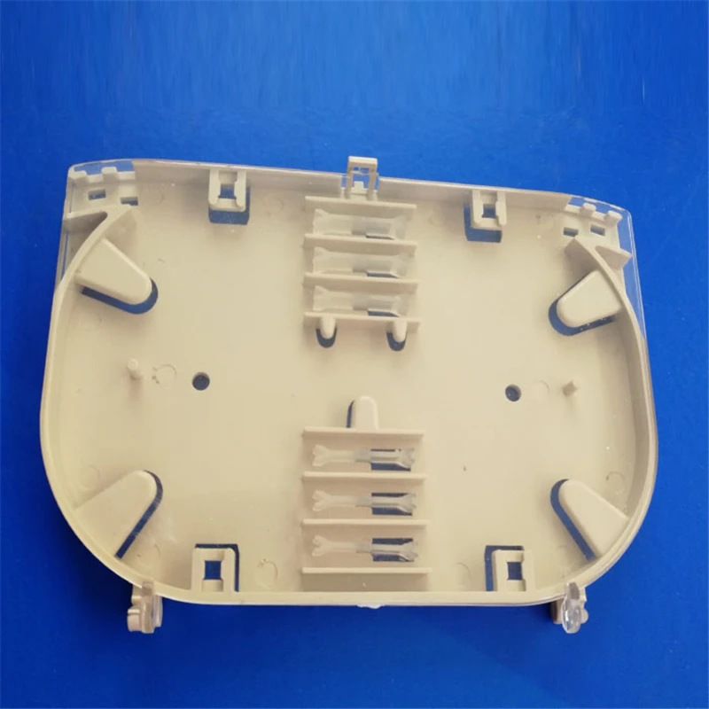 12-жильный лоток для сращивания волокон, высококачественный 12-портовый лоток для сращивания кассеты ftth, используемый в уличном/внутреннем распределении ELINK 20 шт.