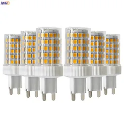 IWHD 4W LED 램프 G9 220V 86xsmd3528 320LM G9 LED 전구 세라믹 바이 핀 조명, 할로겐 디밍 가능 110v-220v 교체