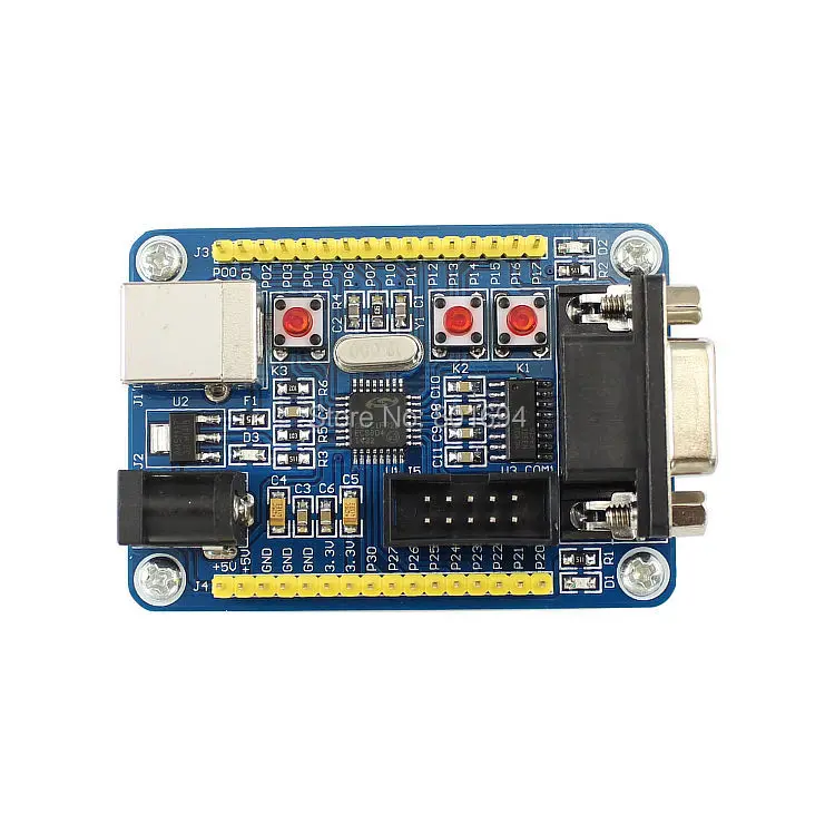 C8051F320 Mini System Programmer 51 Microcontroller Convenient Application Development Board Learning Board WIth USB