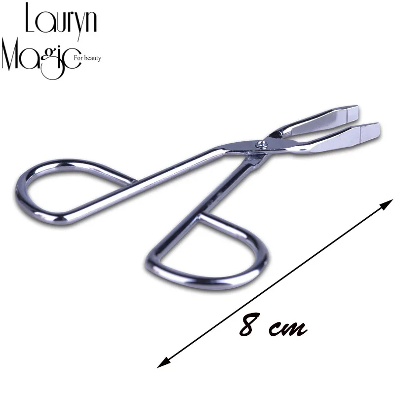 1pcs Scissors Flat Tip Eyebrow Tweezer Clamp Clipper Stainless Steel Hair Remove Hot Selling