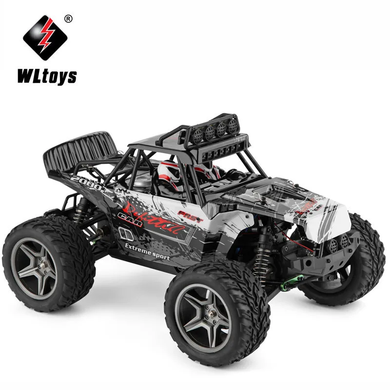 WLtoys 12409 Racing Car 1/12 4WD 2.4G Radio Remote Control High Speed Off-Road Climbing Truck With LED Light Outdoor Toy