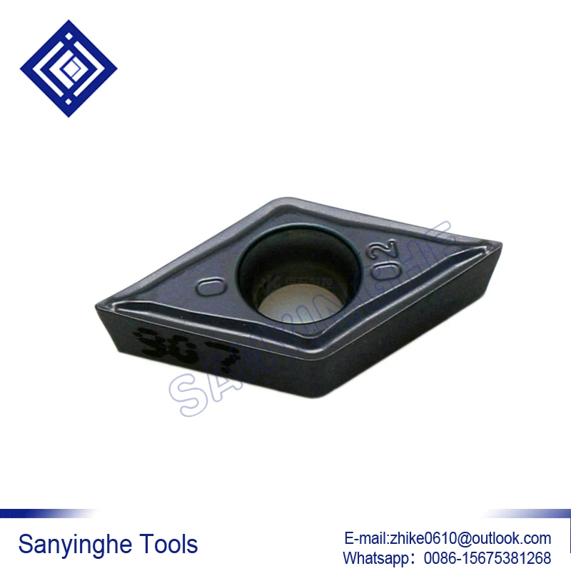 50 قطعة/السلع DCMT11T304-SM IC907 / DCMT11T308-SM IC907 cnc كربيد تحول إدراج